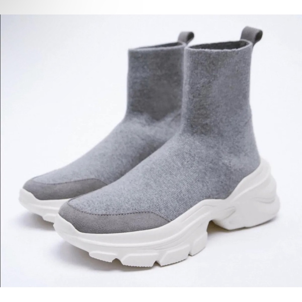 Zara Cloth Trainers